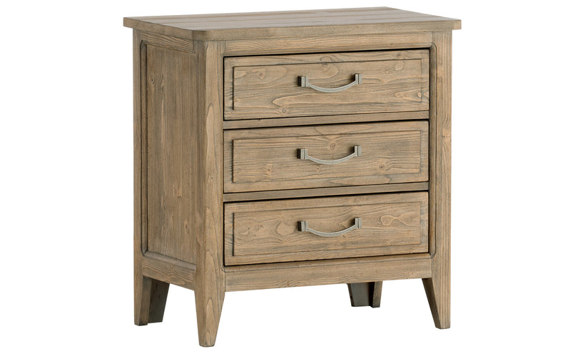 Urban Cottage Eastlake 3-Drawer Nightstand